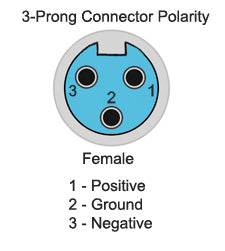 3-Prong Battery Charger Connector Polarity